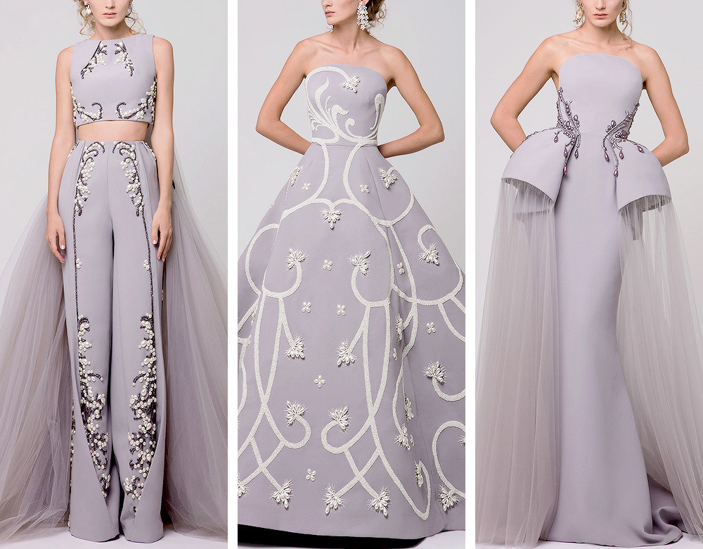 evermore-fashion:  Azzi &amp; Osta “Promises of Dawn” Fall 2017 Haute Couture