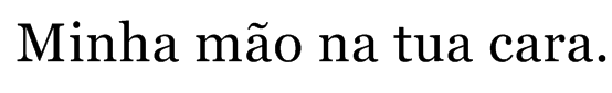 Semmm mais &rsquo;-&rsquo;&hellip;