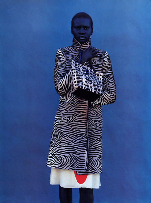 aleworldaddict: ‘2nd Skin’  Alek Wek by Gilles Bensimon for Elle US March 1999