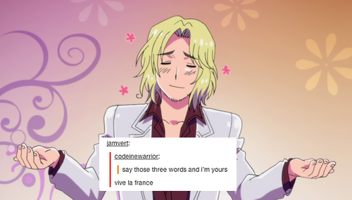 aphtextposts:  Text post meme: APH France edition 