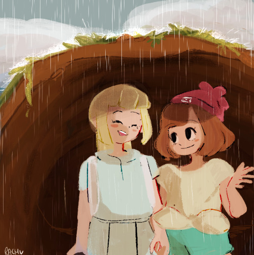 waterrflower:being stuck in the rain aint so bad with you 8)