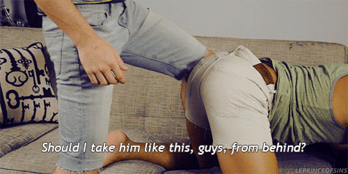 leprinceofsins:  Scotty Marx and Zane Porter taking requests at RandyBlue.com (xox)