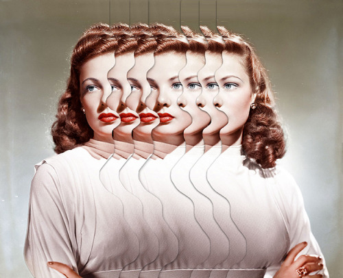 thesingingcanary:   Duplicity (2014) Handmade collage, from C-print. 29x32cm. Framed www.dojo.electrickettle.fr 