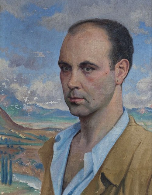 somanyhumanbeings:  Gerardo Sacristán Torralba, Self-Portrait (1939)
