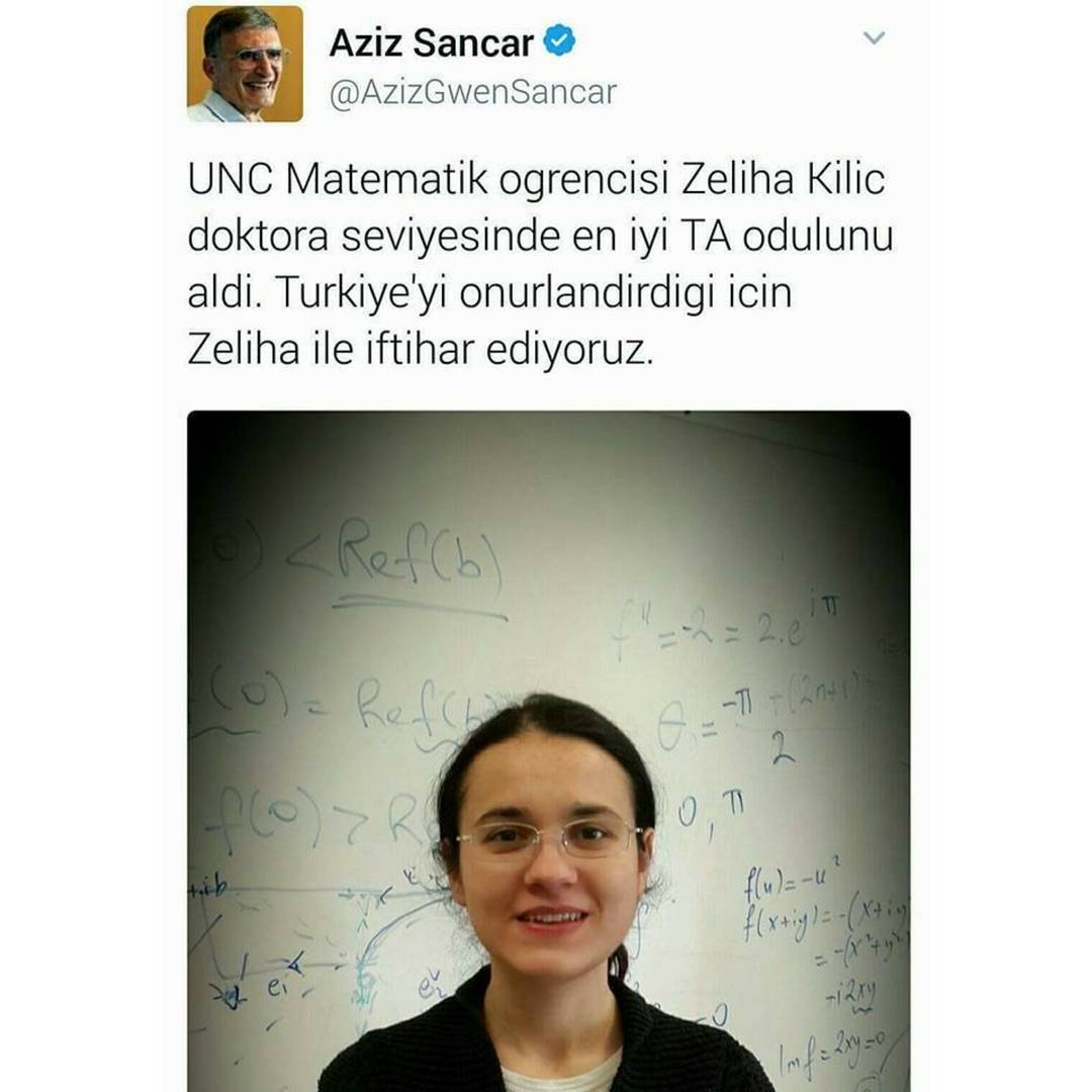 Aziz Sancar

UNC Matematik...