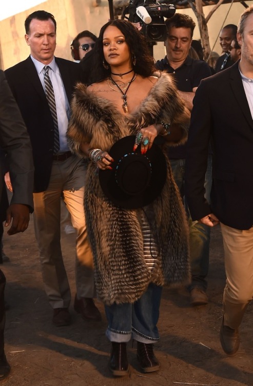 Rihanna at the Christian Dior Cruise 2018 Runway Show (May. 11)