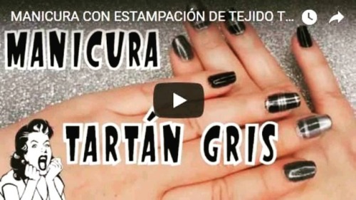 Ya tenéis en mi perfil el enlace al vídeo de hoy!!! #manicuratartangris #manicura #u&n