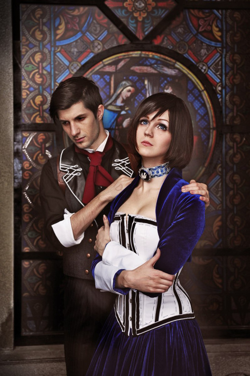 And 2 more photos from our shoot. I like it ^^ Elizabeth cosplay by me Booker DeWitt cosplay by QQ P