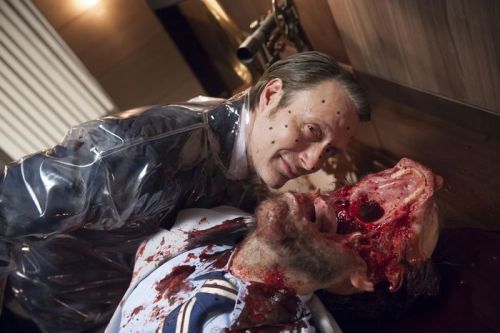 I Love Hannibal Set Pics Because Theyre All So Cheerfully Unmoved By All The Weird Shit