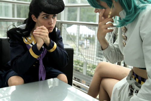 betaminshitto: Josuke / Rohan / Okuyasu  More fem-jojos from Tracon X!