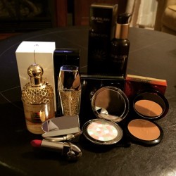 Chelseacyr:  Yay!! All My Favorite #Guerlain Arrived!!! 💋💄😍 #Terracotta