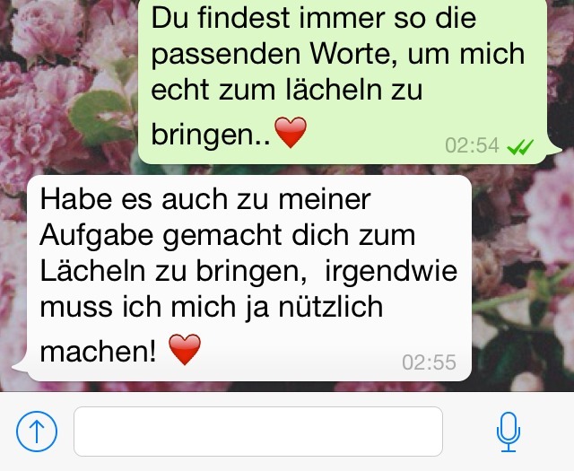 unfinished-flower-girl:  Womit hab ich das bloß verdient?❤️