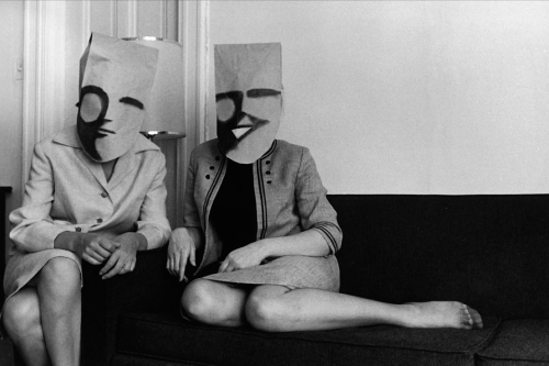 magictransistor:Inge Morath, ‘Masquerade’ (The Saul Steinberg Mask Series), 1960-1962.Saul Steinberg