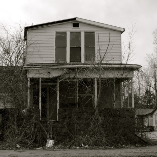 Abandoned House, Cairo, Illinois, 2014.