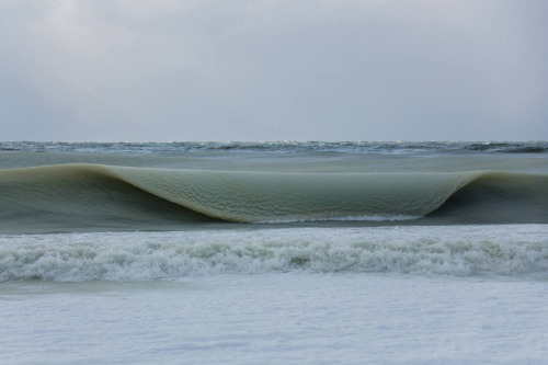 softwaring:Ice slush waves of Nantucket, the temperatures have been so cold lately in Nantucket that the waters have partially frozen giving them a slushee effect.Jonathan Nimerfroh