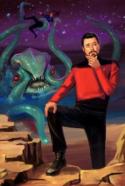 ianbrooks:  William T. Riker by Melanie Schultz