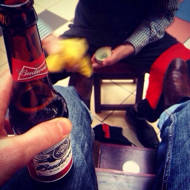 scoundrelmav:  At Barber Barber, we offer a shoe shine service. Complementary with