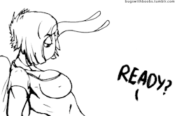 bugswithboobs:  ready?special thanks to superamiuniverse‘s tutorials! 