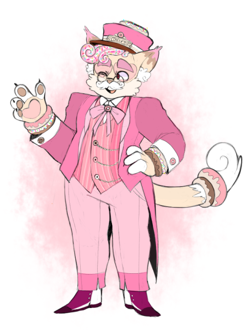 So, @nijiomii Gave Me This Beautiful Boy! Meet Conductor Cruller. A Chubby Cat Who Is The Conductor Of