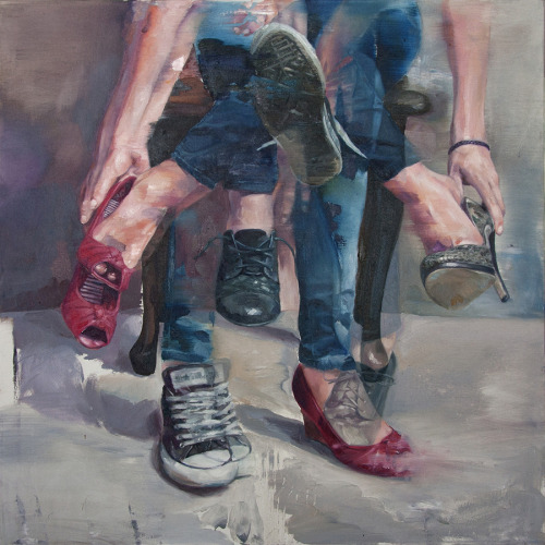 wetheurban:  SPOTLIGHT: Psychological Oil Paintings by Adam Lupton Canadian artist Adam Lupton’s gaze explores psychological and sociological struggles in modern society. Read More 