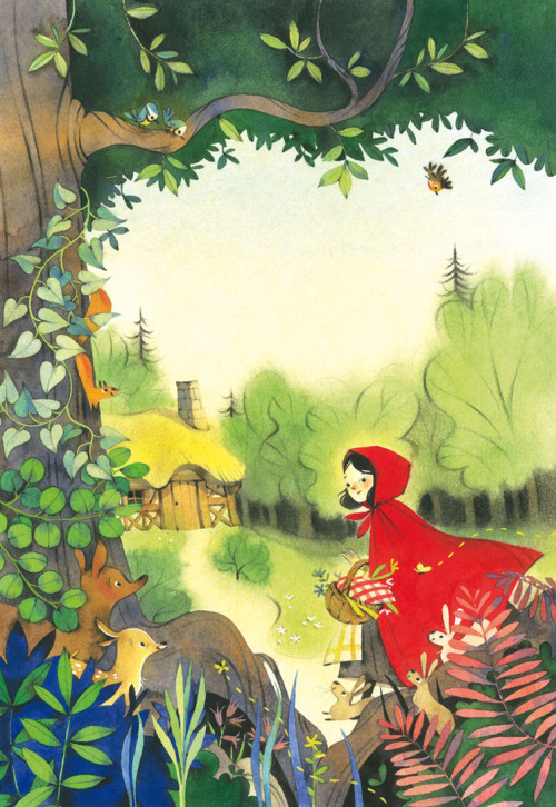 djevojka:  Fairy Tales for Bedtime by Nathalie Ragondet  