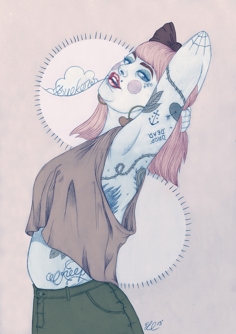 lcillustration:  Sucker II