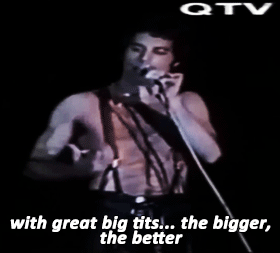 fox-fyass:  freddie-mercurious:  Freddie Mercury introducing Fat Bottomed Girls in Paris, 1979.  YAS FREDDIE!