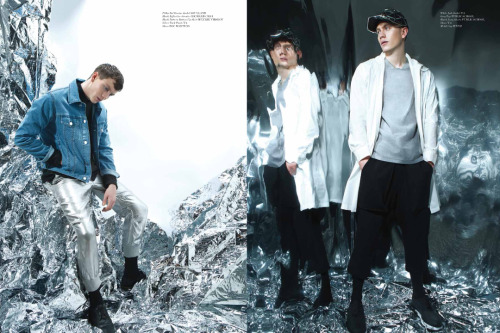 HIGH SHINE // NO TOFU MAGAZINE PHOTOGRAPHER: TANYA KECHICHIANSTYLIST: TOYO TSUCHIYA @LVA ARTISTSGROO