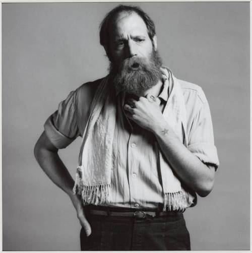 Robert Mapplethorpe, “Lawrence Weiner” 1982