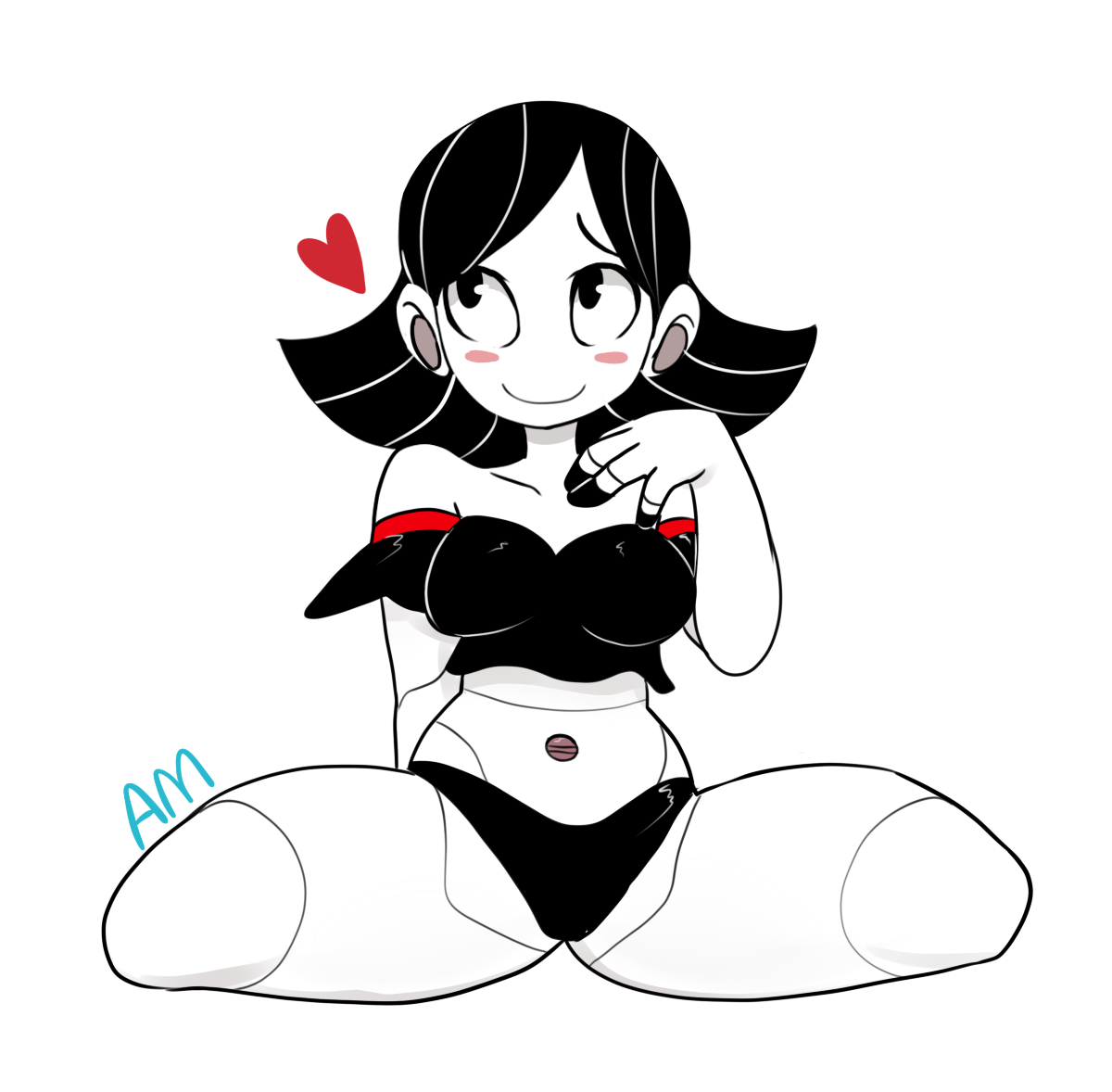 angeliccmadness:  http://blushmallet.tumblr.com/ fanart  ^//3//^   lajkdlfjm! damn,