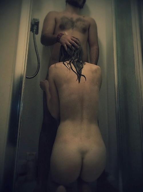 oursexperiments:  Showers are fun ;) - F