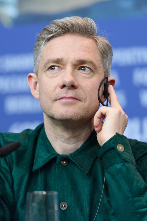 【HQ】Martin Freeman attending The Operative Press Conference as part of the 69th Berlin International