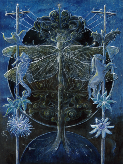 hideback:Richard CoolurisThe Tree of Life, 2016See also: The Annunciation of the Moon