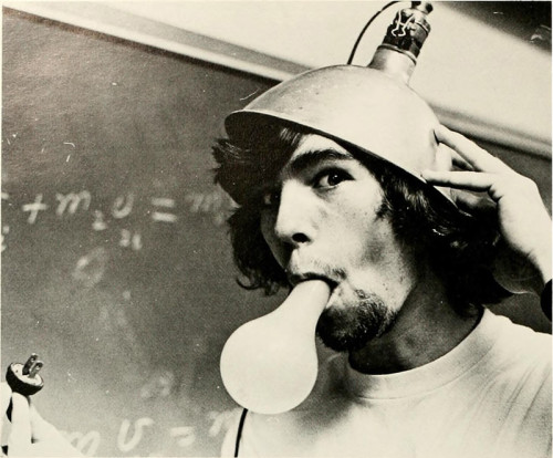weirdyearbook:From the University of North Carolina Wilmington’s 1975 yearbook. 