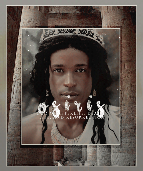 ilithiyas: @hynpos​ Two Week Myth Event  ✧ D A Y   F O U R —-favourite egyptian pair