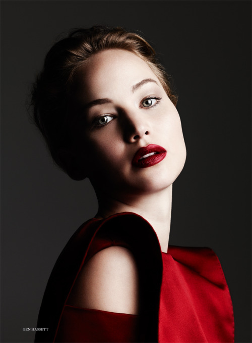 Jennifer Lawrence For Harpers Bazaar UK - November 2013