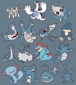 iguanamouth:   i actually think a lot of legendaries are kinda boring so heres just. all of em. all my faves 