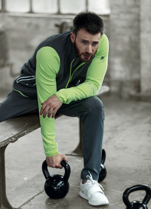 thelastjedi: Chris Evans for FILA Red Line Collection 2016