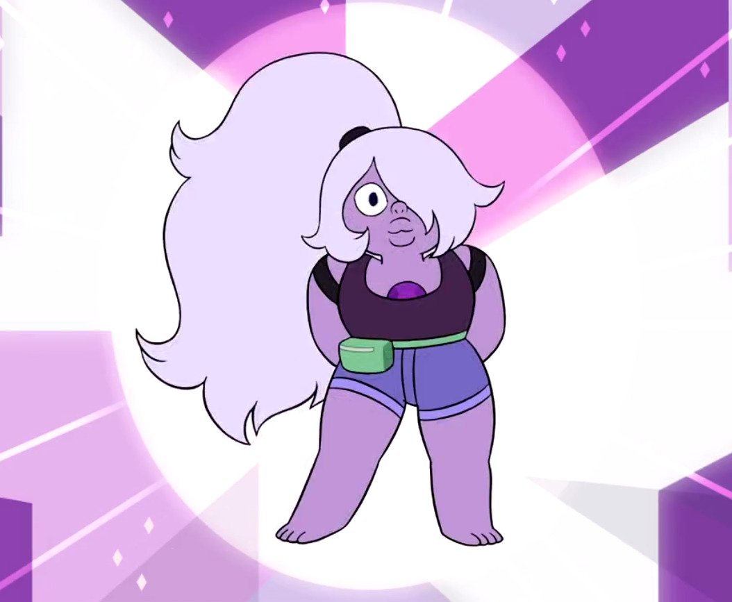 exorcistblues:  steven universe: [ amethyst ] beach episode appreciation post, because