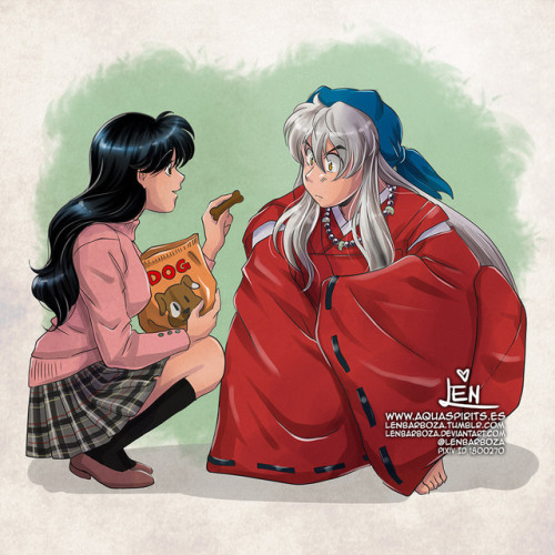 lenbarboza:  Patreon Reward - April Version in my style of the classic illustration by Rumiko Takaha