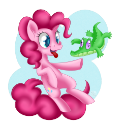 mlpfim-fanart:It’s Pinkie! by SwanLullaby