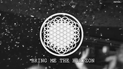 initial-:  Bring Me The Horizon ∆ B&W