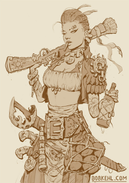 yarrggg, here be a pirate sketch.