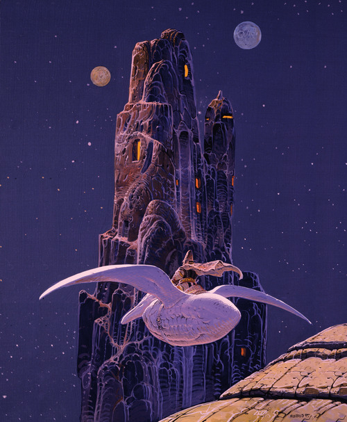 typette:  akihmbo:  Jean Giraud (1938-2012) was a French artist who was, and is, famous under the pseudonym Moebius. He created fantasy comics in a wildly imaginative style, sort of like Hergé set free, the most famous of which are Arzach, The Airtight