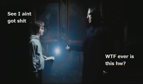 jmkfan:  thepottersandthepotternots:  How this scene should’ve gone  What do you mean by “should’ve”?