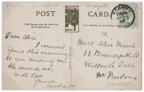 onceuponatown:Women’s Suffrage Postcards, Great Britain, 1906-1907.We have a team of researchers on 