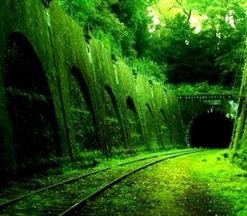Abandoned Railroad Tunnel, France