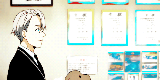 vyctornikiforov:  AT FIRST, I ACTULLY THOUGHT VICTOR HAD BOUGHT YURI, A PUPPY.  