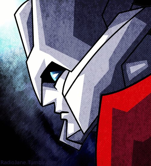radiojane:  The way Nick Roche draws Drift has always reminded me of an owl, so I
