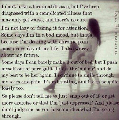 I don&rsquo;t have a terminal disease, but I&rsquo;ve been diagnosed with a complicated illn